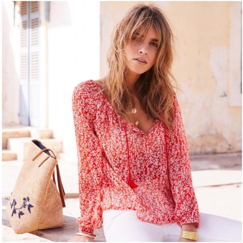 SÉZANE Alena Blouse - Ditsy Print